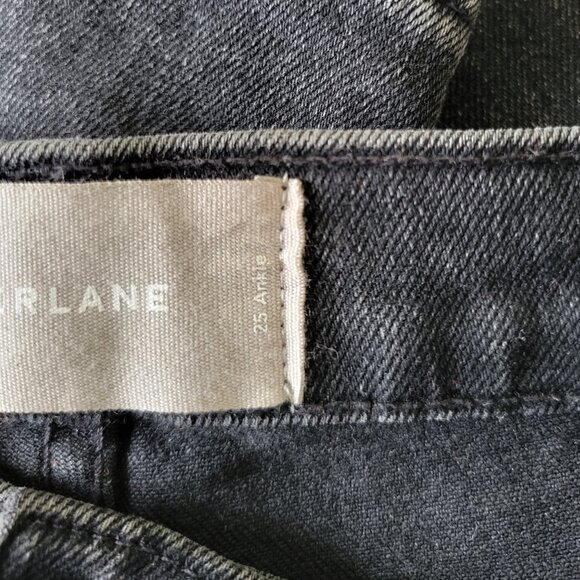 NWOT Everlane high rise jean in washed black - Picture 2 of 7